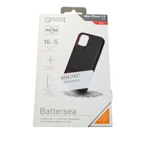 F1. Gear4 Battersea Victra Series Hard Case for Apple iPhone 11 Pro -‎ Black/Red
